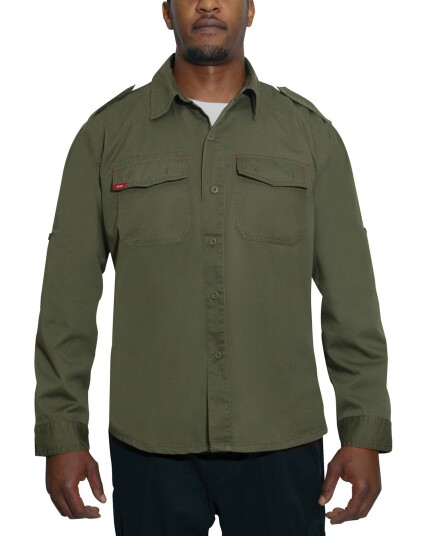Rothco Vintage BDU skjorte Forvasket Grønn Oliven Rothco Vintage BDU skjorte Forvasket Grønn Oliven