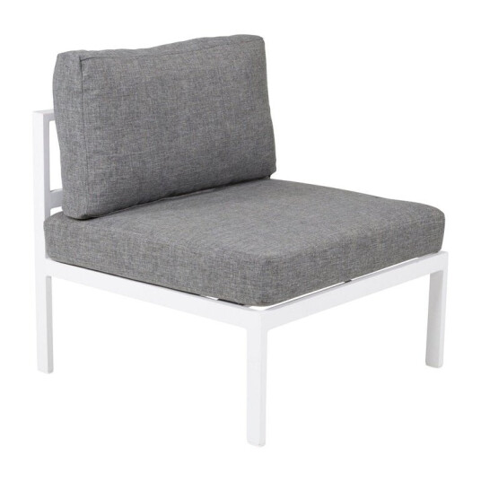 Venture Design Copacabana midtdel Hvit med grå pute Hvit Venture Design Copacabana midtdel Hvit med grå pute Hvit