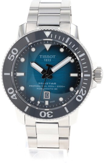 Tissot Herreklokke T120.607.11.041.00 Seastar Blå/Stål Ø46 mm