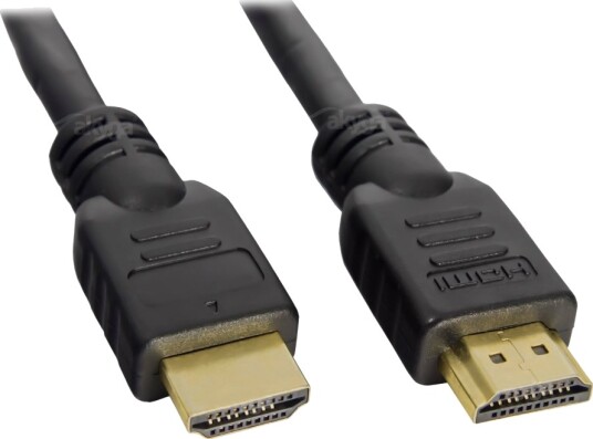 Akyga Hdmi Kabel Med Ethernet Hdmi Hann Til Hdmi Hann 5 M Svart