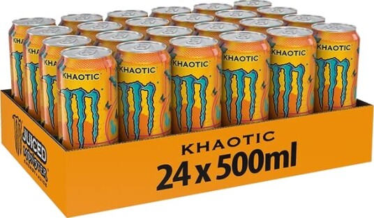 24 x Monster Energy Juiced 50 cl   Khaotic