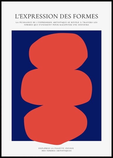 CONTRASTE EPURE Plakat Plakat / 21x30cm CONTRASTE EPURE Plakat Plakat / 21x30cm