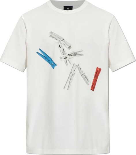 PS By Paul Smith Herre Topper Hvit S,