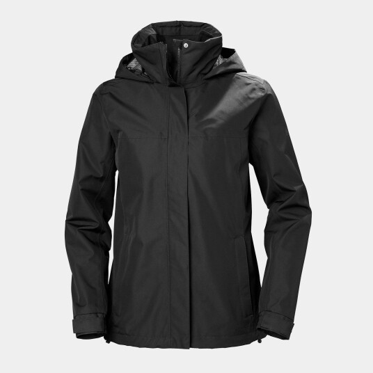 Helly Hansen Dame Aden Great fit Versatile Regnjakke Svart M Helly Hansen Dame Aden Great fit Versatile Regnjakke Svart M