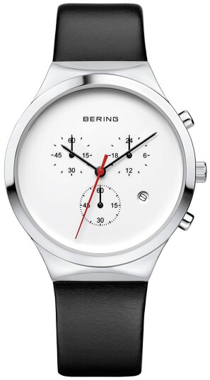 Bering Herreklokke 14736 404 Classic Hvit/Lær Ø36 mm