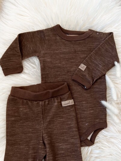 Need it   Body i ull/bambus "Digg" Brun