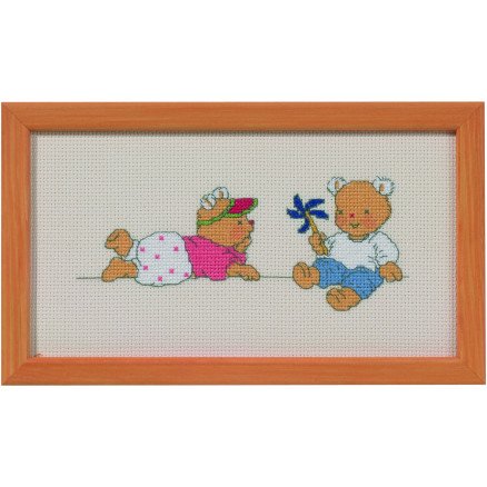 Permin broderisett Mill 11x21cm