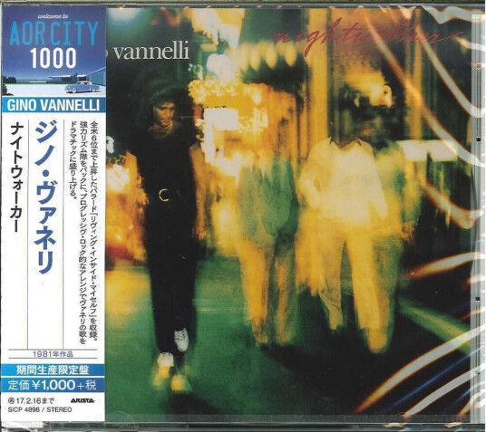 Gino Vannelli Nightwalker CD