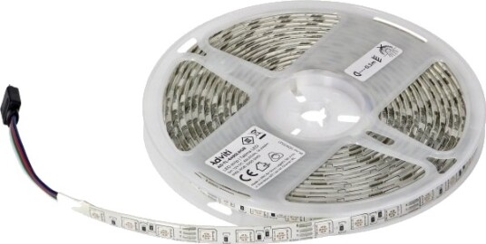 Orno Led Stripe Led Stripe 12V 5050 60L/M 14,4W/M Ip63 Rgb 5M