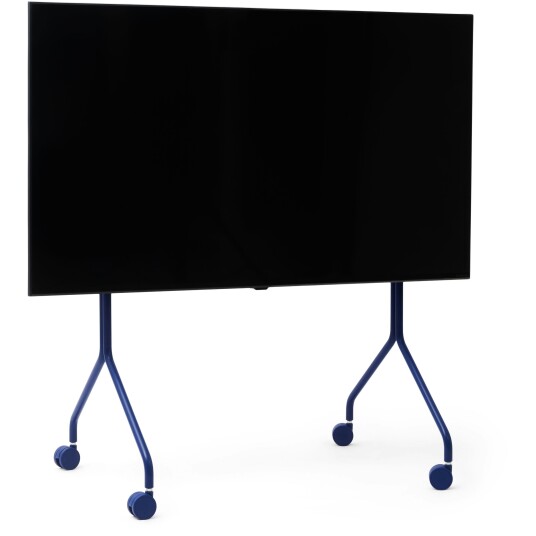 Pedestal Moon Rollin" Tv Stand Ultra Marine Pedestal Moon Rollin" Tv Stand Ultra Marine