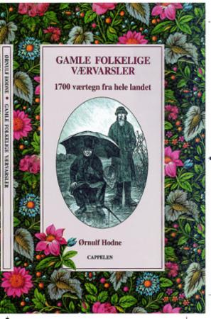 Gamle folkelige værvarsler, Pent brukt bok