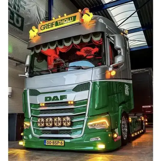 Solarguard underfanger DAF NGD XF/XG/XG+ Lys ut val 2 Talmu daylights gul
