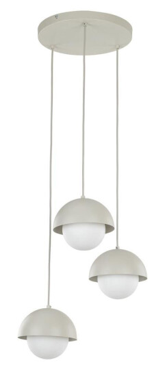 Bono takpendel 3-lys - Beige