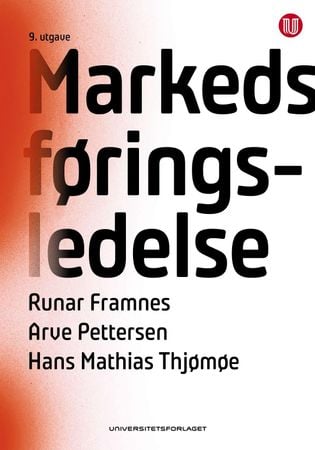 Markedsføringsledelse, Pent brukt bok