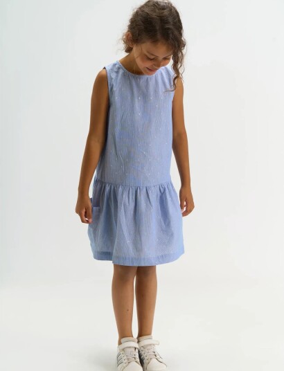 The New Tntheresa S_L Dress Blue 98/104