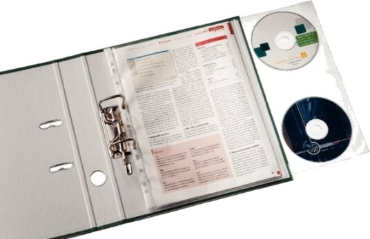Leitz Brosjyretui Med Cd Klaff A4 Pp Kornet 0,12 Mm Åpent Øverst Uutslettelig Brosjyretui Med Tillegg 4761 30 03