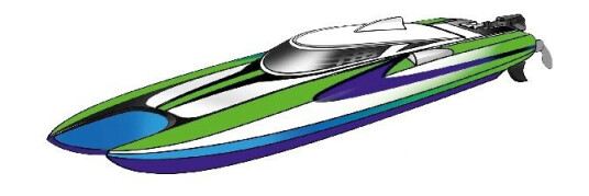 Revell RC X-Treme Boat Catamaran