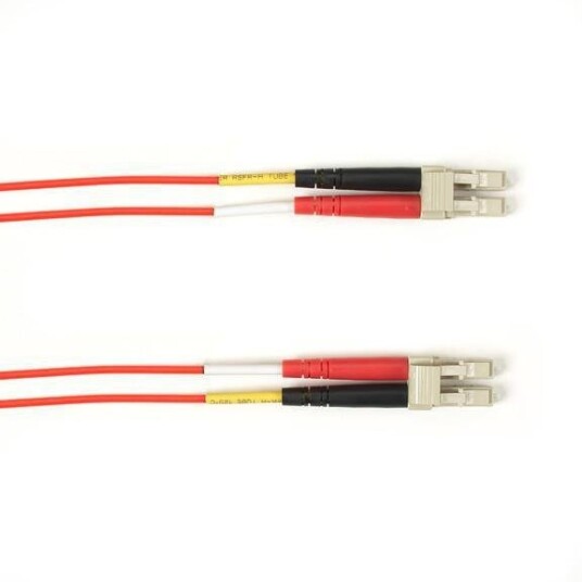 Black Box Duplex Fiber Patch Cable 1m Rød LCLC Nettverkskabel