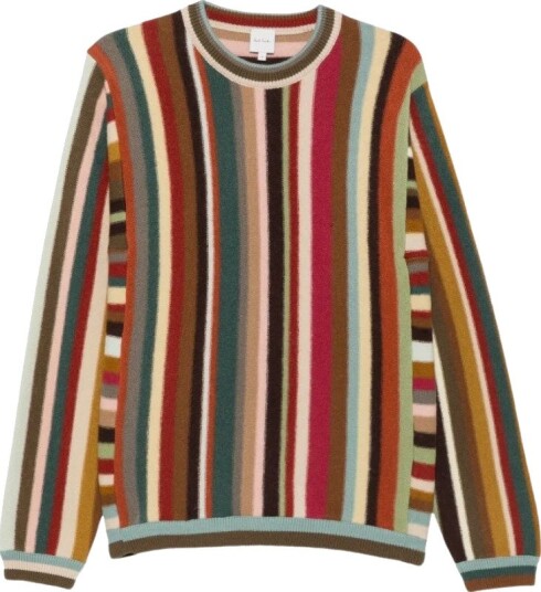 Paul Smith Herre Strikkevarer Flerfarget L,