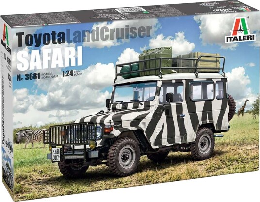 Italeri 3681 Toyota Land Cruiser Safari 1/24 Skala