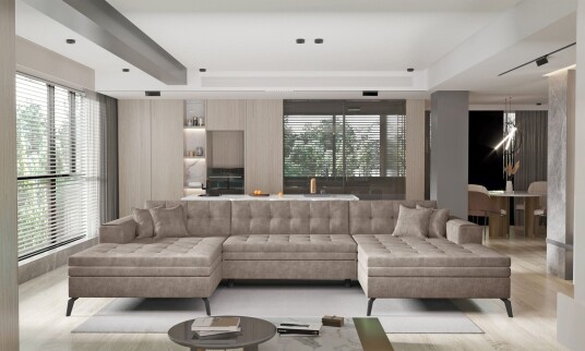 Vertizo Hjørnesofa Beige
