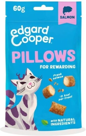 Edgard & Cooper™ Edgard&Cooper Pillows Kattegodbiter Laks & Kylling 60 G