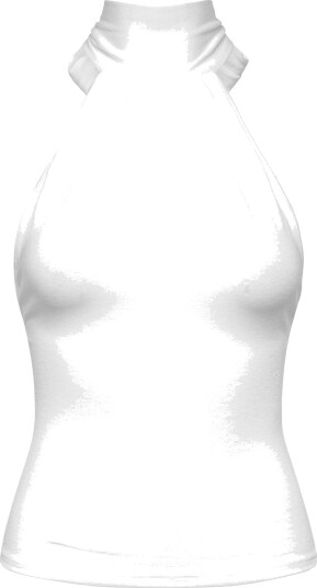 Weekday Halterneck Top White S