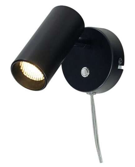 Concord vegglampe - Dimbar - Svart Concord vegglampe - Dimbar - Svart