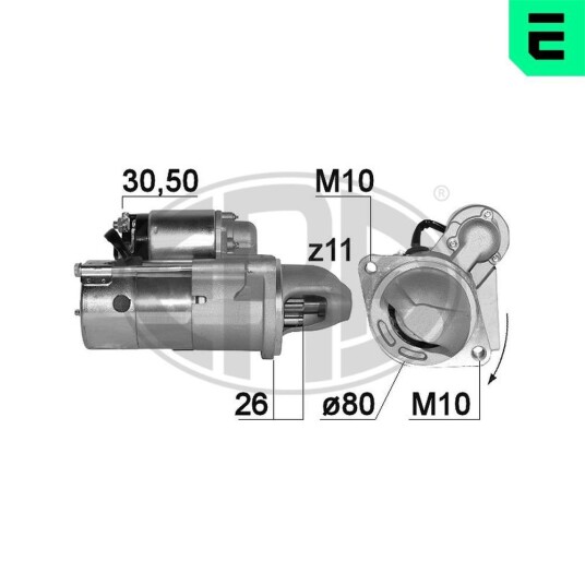 Starter ERA 220893A