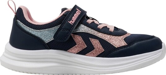Hummel Sko Glow Black Iris/Rosa Hummel 28 Sko Hvit Marineblå