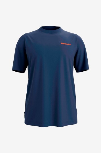 Timberland   T skjorte Magnet Back Graphic Dkblu   Blå