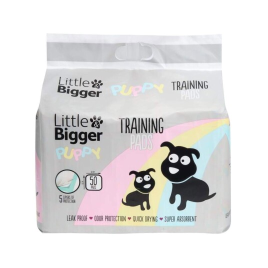 Little&Bigger Puppy Basics Tisseunderlag 60X60 cm 50 Stk