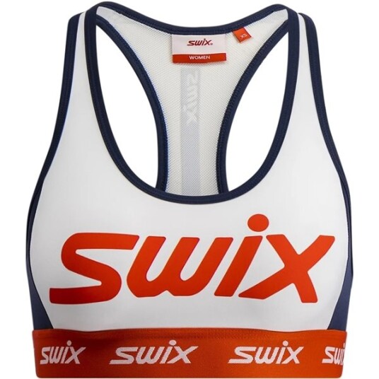 Swix Roadline Bra W Bright White/Fiery Red XL