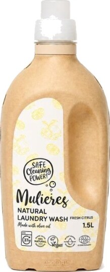 Mulieres naturlig klesvask fersk sitrus 1,5l