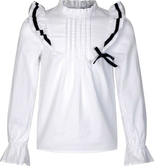Vilje & Ve Leona Bluse Classic White (128 / 8 år)