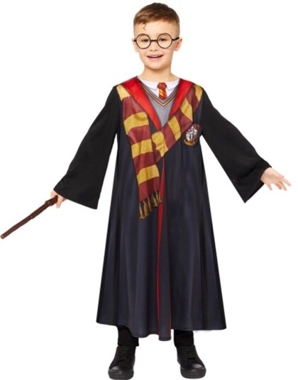 Harry Potter Gryffindor Barnekostyme Strl 10 12