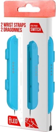 Pair of Joy-Con Hand Wrist Straps Blue