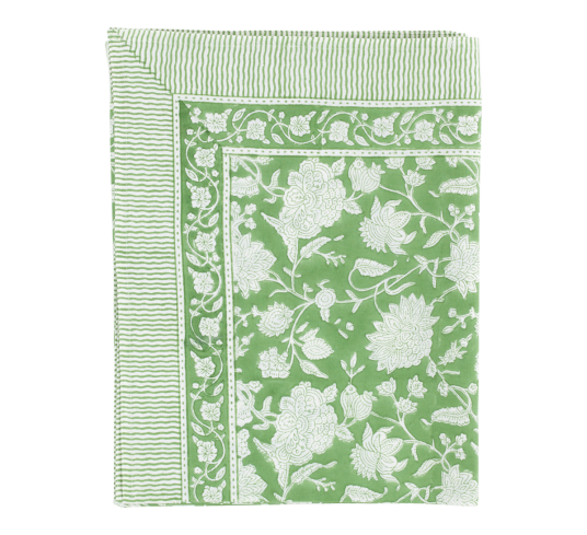 Indian Rose duk green tea 170x270cm