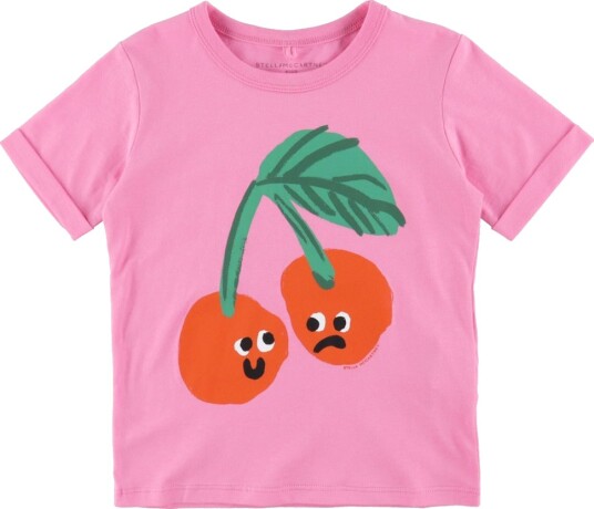 Stella McCartney Kids T skjorte   Rosa m. Kirsebær   Stella McCartney Kids   5 år 110   T skjorte