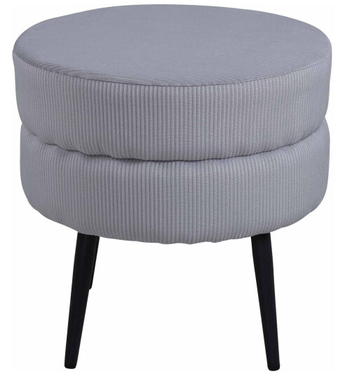 Venture Design Pot sittepuff Grå/svart 40 cm Grå