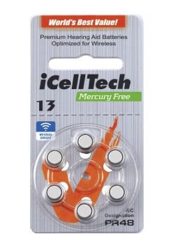 iCellTech PR48 Knappcellebatteri 1,45V Sinkluft 6-pakning for Universale Bruksområder iCellTech PR48 Knappcellebatteri 1,45V Sinkluft 6-pakning for Universale Bruksområder