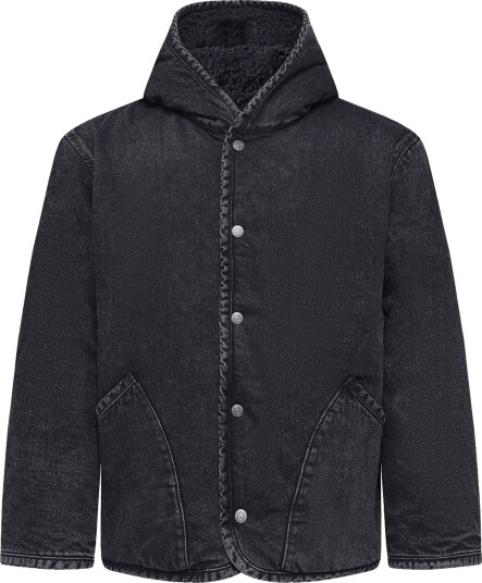 Levi"s® Deck Hoodie Sherpa Jacket A Ni BLACKS S Levi"s® Deck Hoodie Sherpa Jacket A Ni BLACKS S