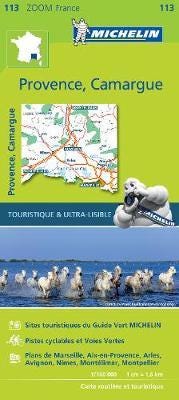 Provence, Camargue - Zoom Map 113 Av Michelin