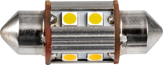 2 LED soffittpære 31mm 3000K 8 LED