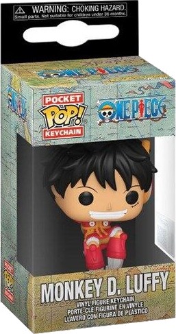 Funko Pocket Pop Keychain One Piece Luffy Egghead 