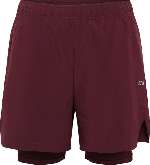 ICANIWILL Essential Cardio 2 In 1 5"" Shorts M DARK MAHOGANY XXL
