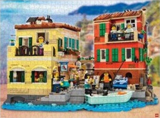 LEGO Italian Riviera Puzzle 1000 Pcs