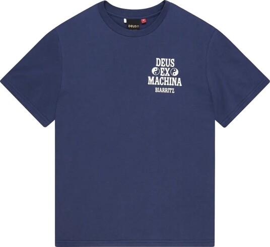 Deus Ex Machina Biarritz Ceramic Tee   MECHANIC BLUE   M