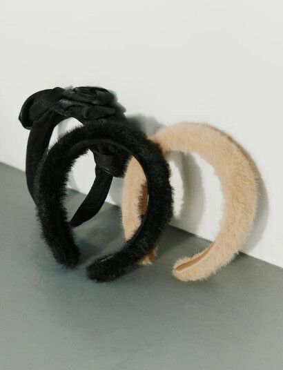 Sofie Schnoor Young Chloesy Hairband - Beige - ONE SIZE