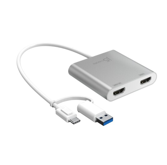 j5create USB-C to Dual HDMI - 20cm